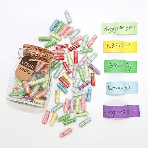 Miniatura 9 de Regalo del día de San Valentín para novio, novia, letras en una botella de vidrio, carta de amor para cumpleaños, día de San Valentín, Navidad,