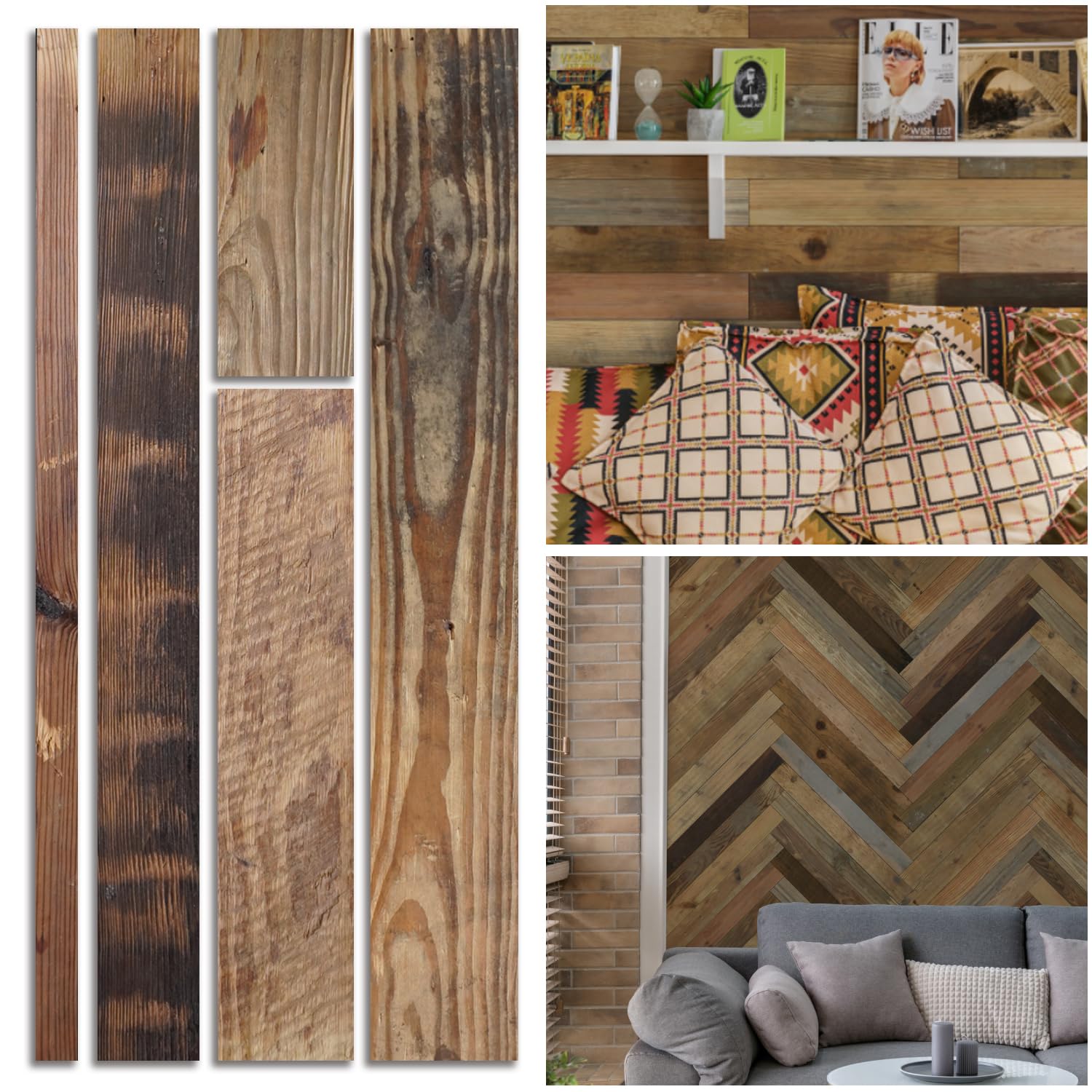 Wood Paneling Farmhouse