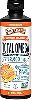 Vista 9 de Barlean's Total Omega 3 6 9 Suplemento de aceite de pescado líquido con borraja y aceite de linaza 6,468 mg de Omegas EPA, DHA, ALA y GLA