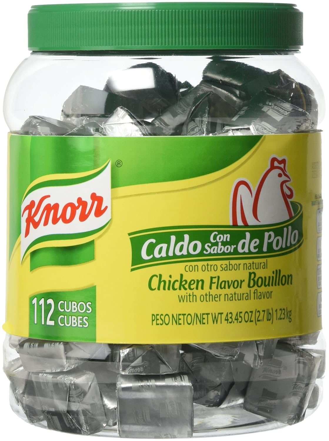 Knorr Chicken Flavor Bouillon Cubes, 43.45 Ounce Grocery
