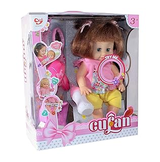 عروسة جوفان مع أدوات شعر، لعبة للبنات