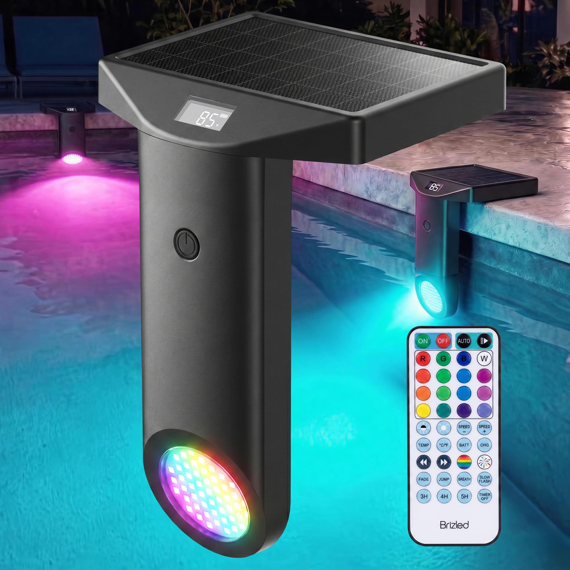Photo 1 of Brizled Solar LED Pool Lights