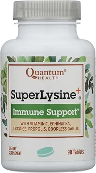 Quantum Health, Super Lysine Plus Immune Support, 90 Count