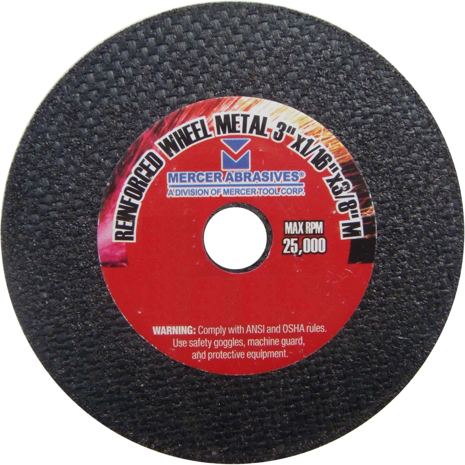 Mercer Abrasives 613080100 Small Diameter High Speed Fully
