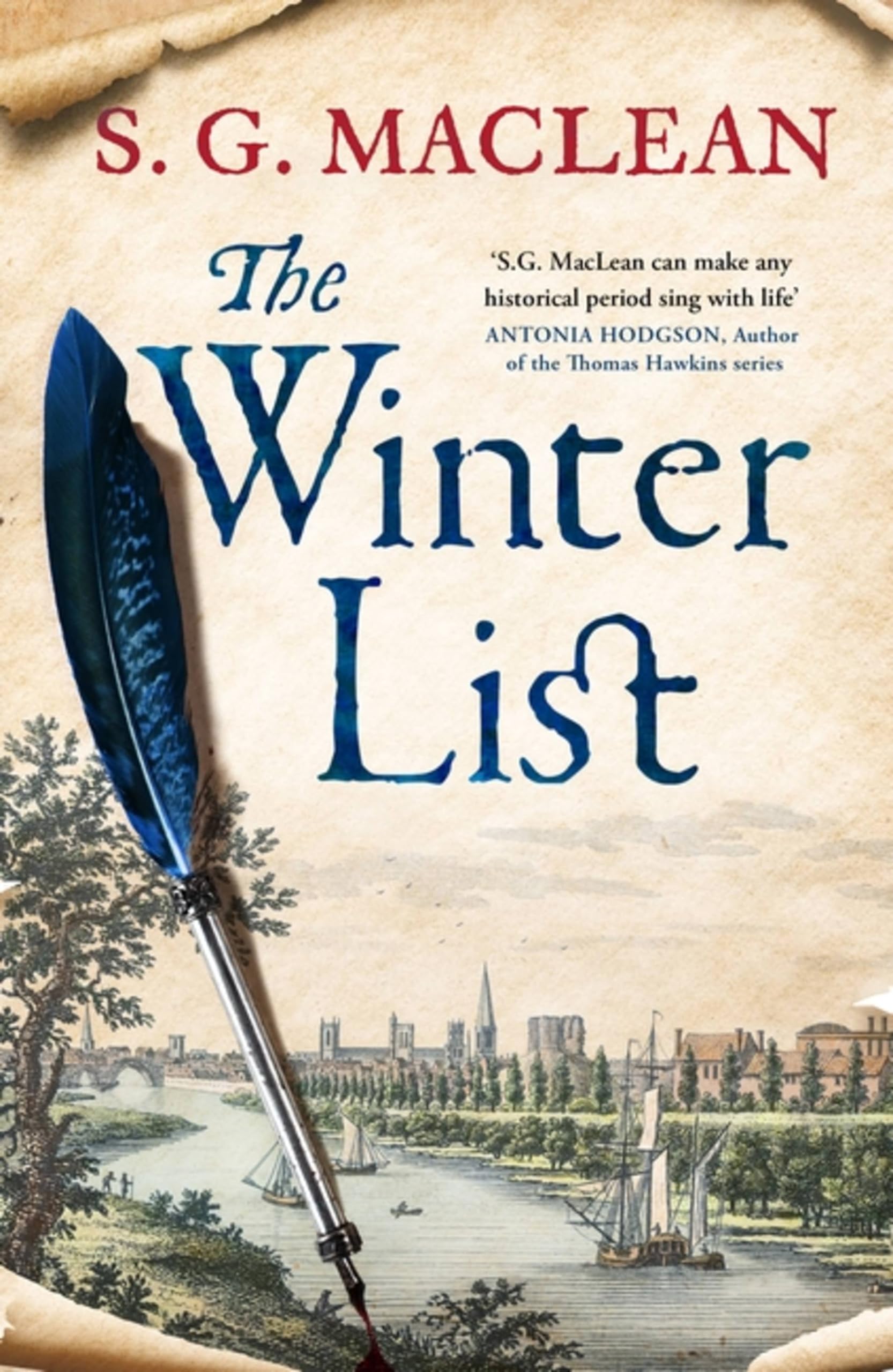 Winter List Like New Book, S.G. MacLean, Paperback