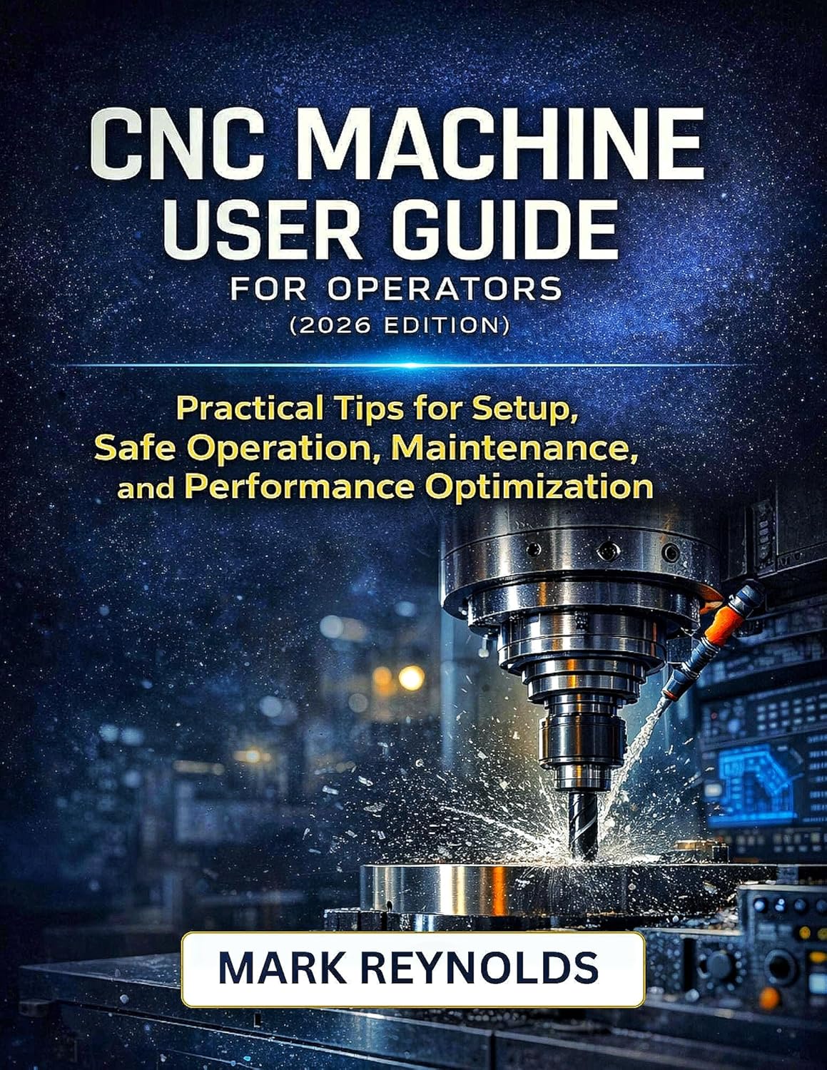 CNC Machine User Guide for Operators (2026 Edition): Practical Tips for Setup, Safe Operation, Maintenance, and Performance Optimization      Kindle Edition