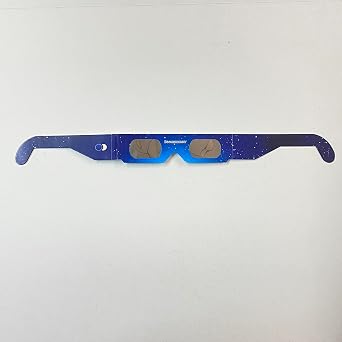 Bookishbunny 50 Pairs Solar Eclipse Viewers Paper Glasses Sun Viewing ISO Certified Various Patterns