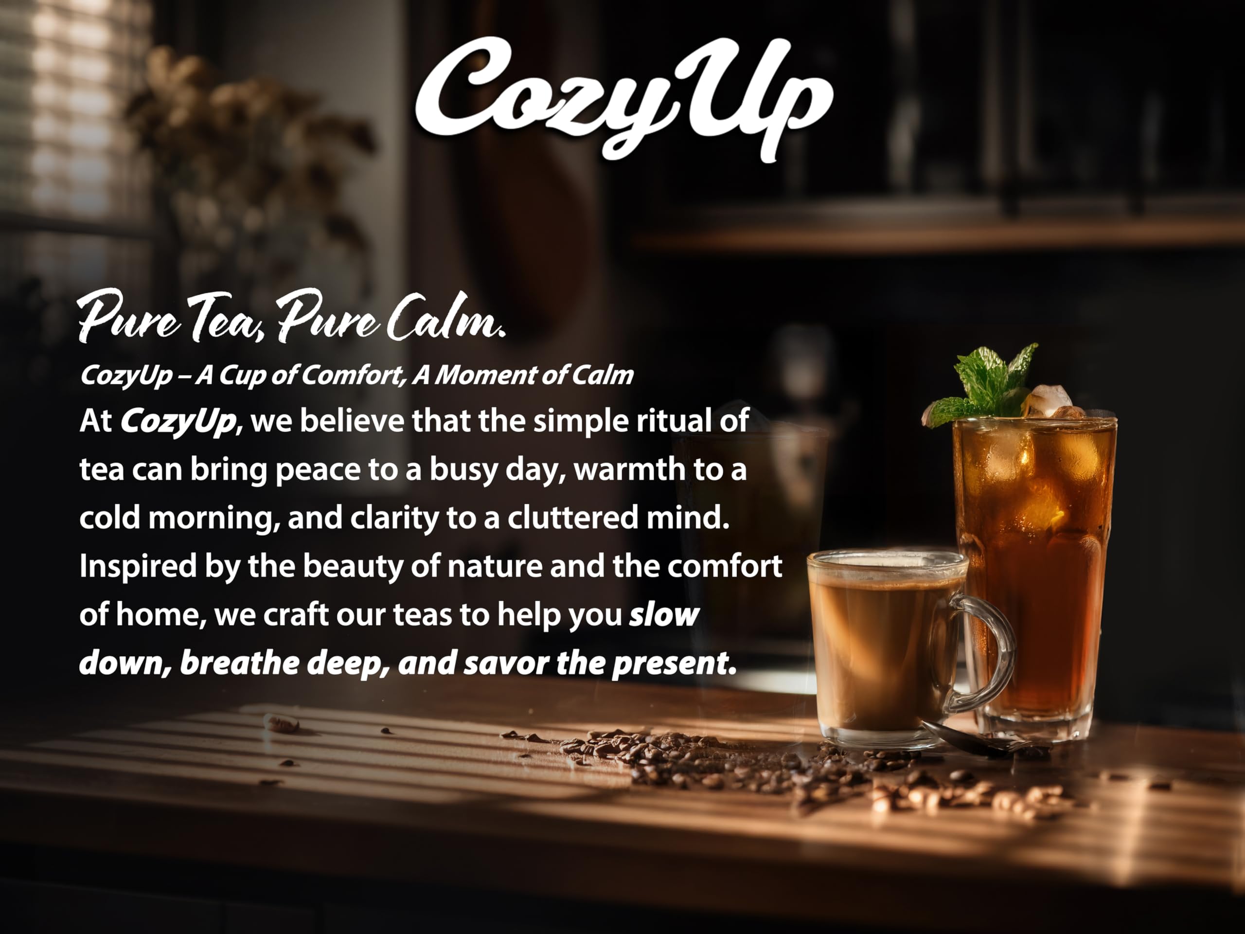 Cozy Up Matcha Green Tea K-Cup Pods 36-Count Compatible with Keurig Brewers — view 2