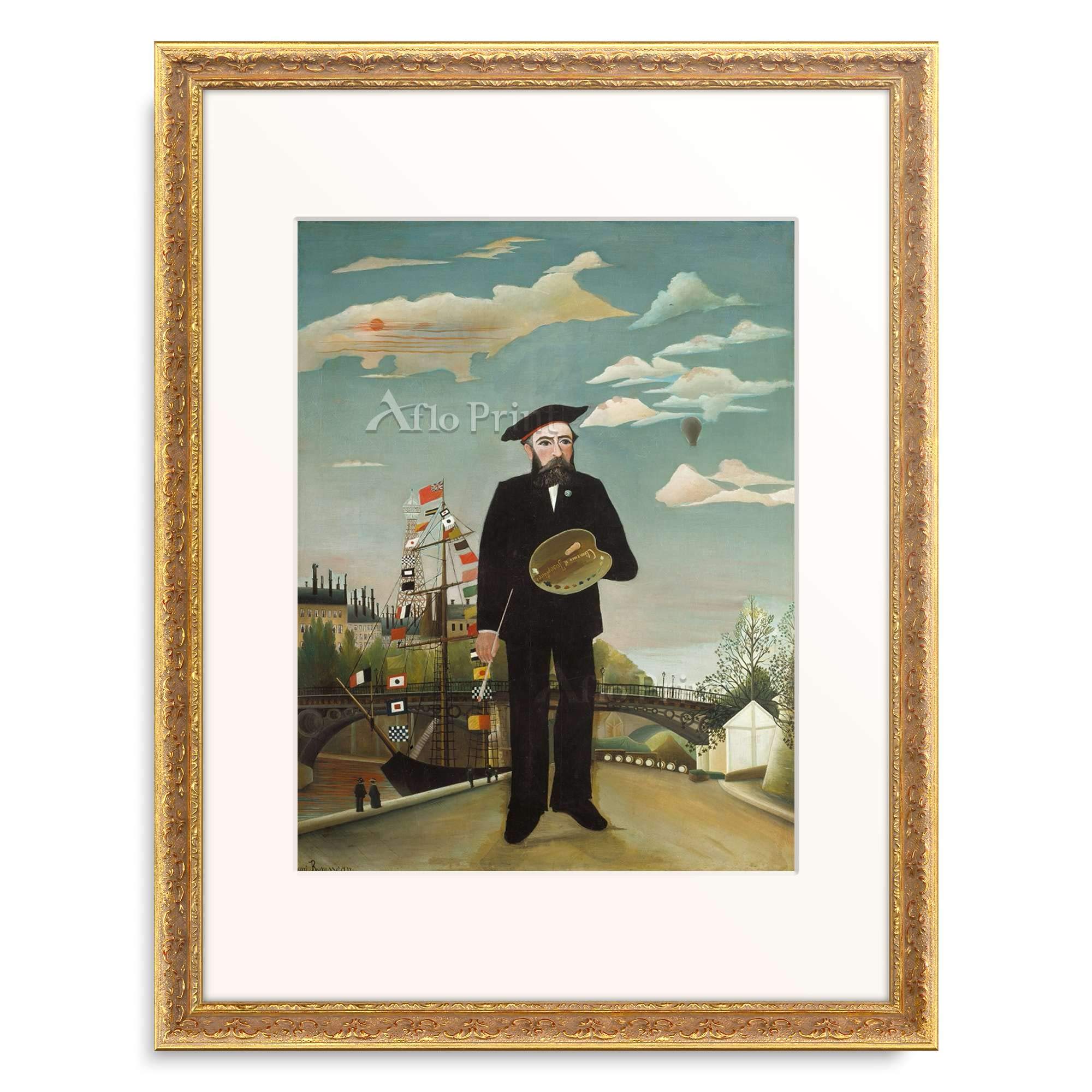 Amazon.co.jp: アンリ・ルソー Henri Julien Félix Rousseau 「風景の