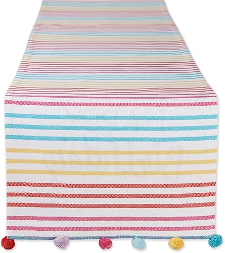 Miniatura 10 de DII Colección Happy Birthday Confeti, mantel, redondo de 70 pulgadas