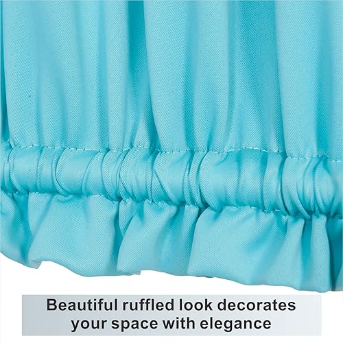 Miniatura 3 de Aquazolax Cortinas térmicas con aislamiento térmico para puerta francesa, cortinas opacas de 25 x 72 pulgadas, oscurecimiento de habitación para