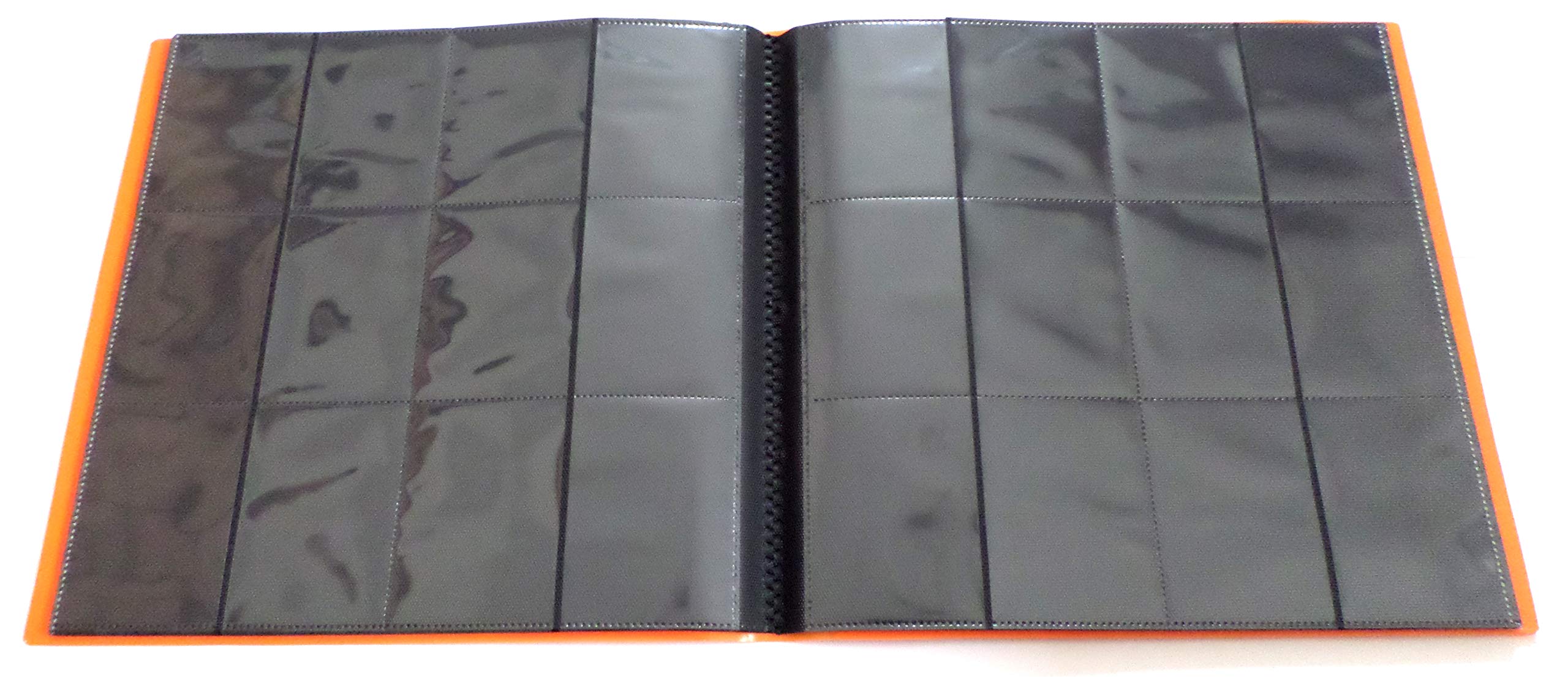 docsmagic.de Pro-Player 12-Pocket Playset Album Orange - 480 Card Binder - MTG - PKM - YGO, 12-Pocket Playset - 480 Cards - Image 3
