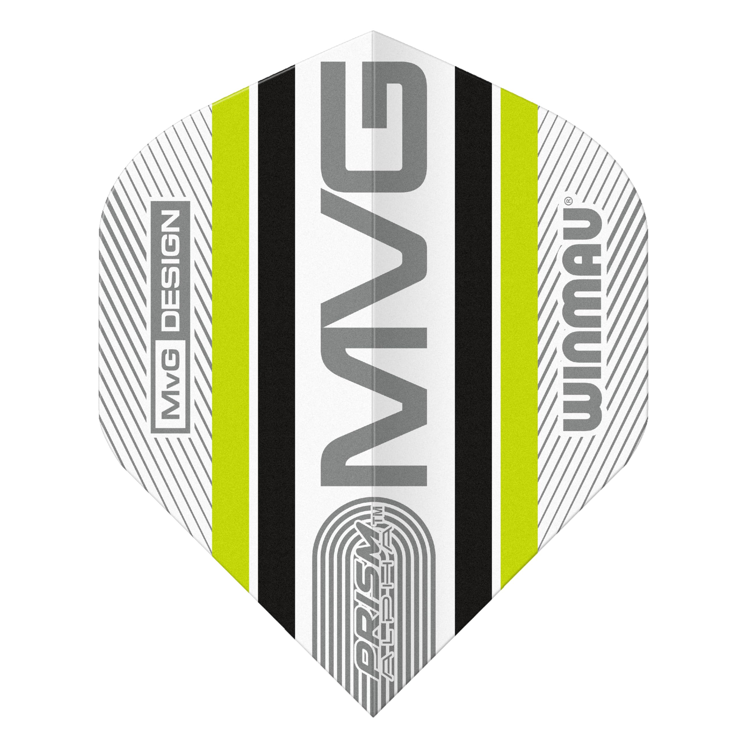 WINMAU Prism Alpha Michael Van Gerwen MVG Dart Flights - 10 sets per pack (30 dart flights in total) - Image 3