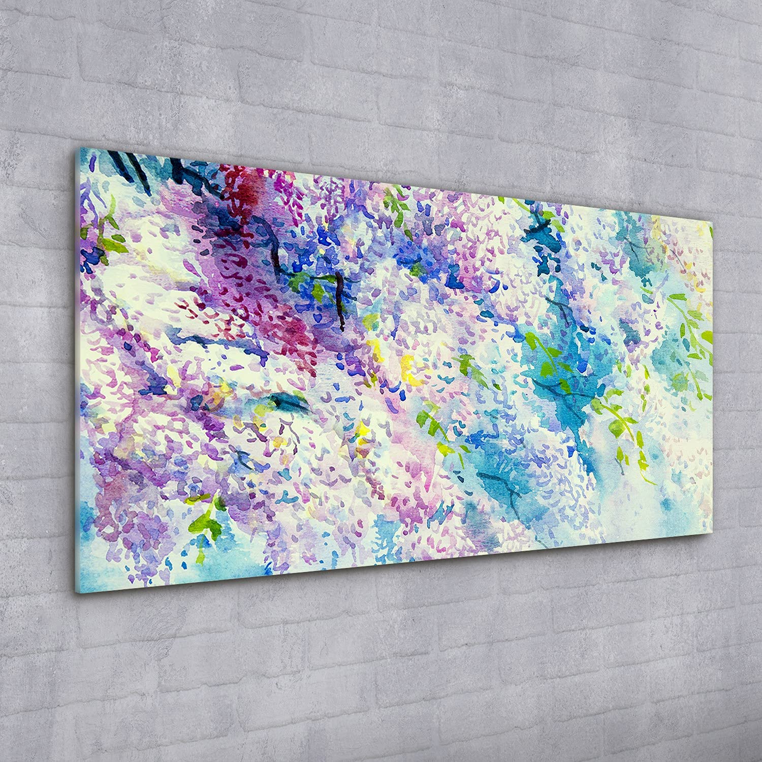 Coloray Pintura acrílica 100x50cm Vidrio Acrílico Cuadro De Pared Sala De Estar Mural Arte - Arte artístico