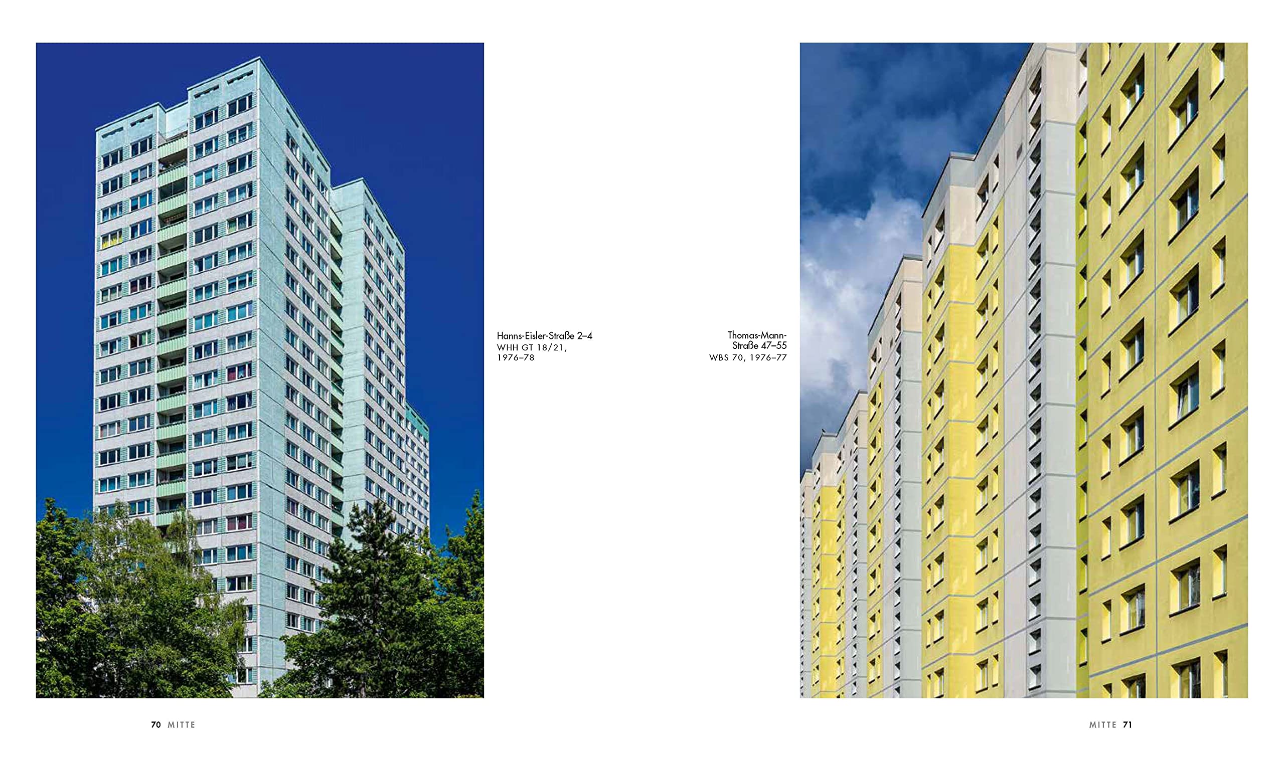 Plattenbau Berlin: Urbane Wohnarchitektur. Ein fotografischer Rundgang. - Urban Residential Architecture. A Photographic Journey [dt./engl.]
