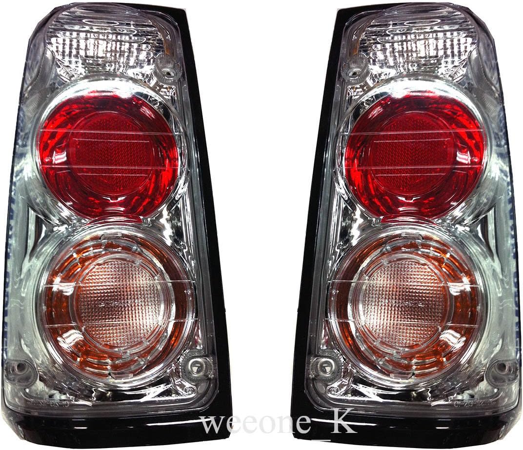 K1AutoParts Rear Taillight Tail Light Lamp Donut Style For Isuzu TFR Pickup/Holden Rodeo Pickup 1991-1997