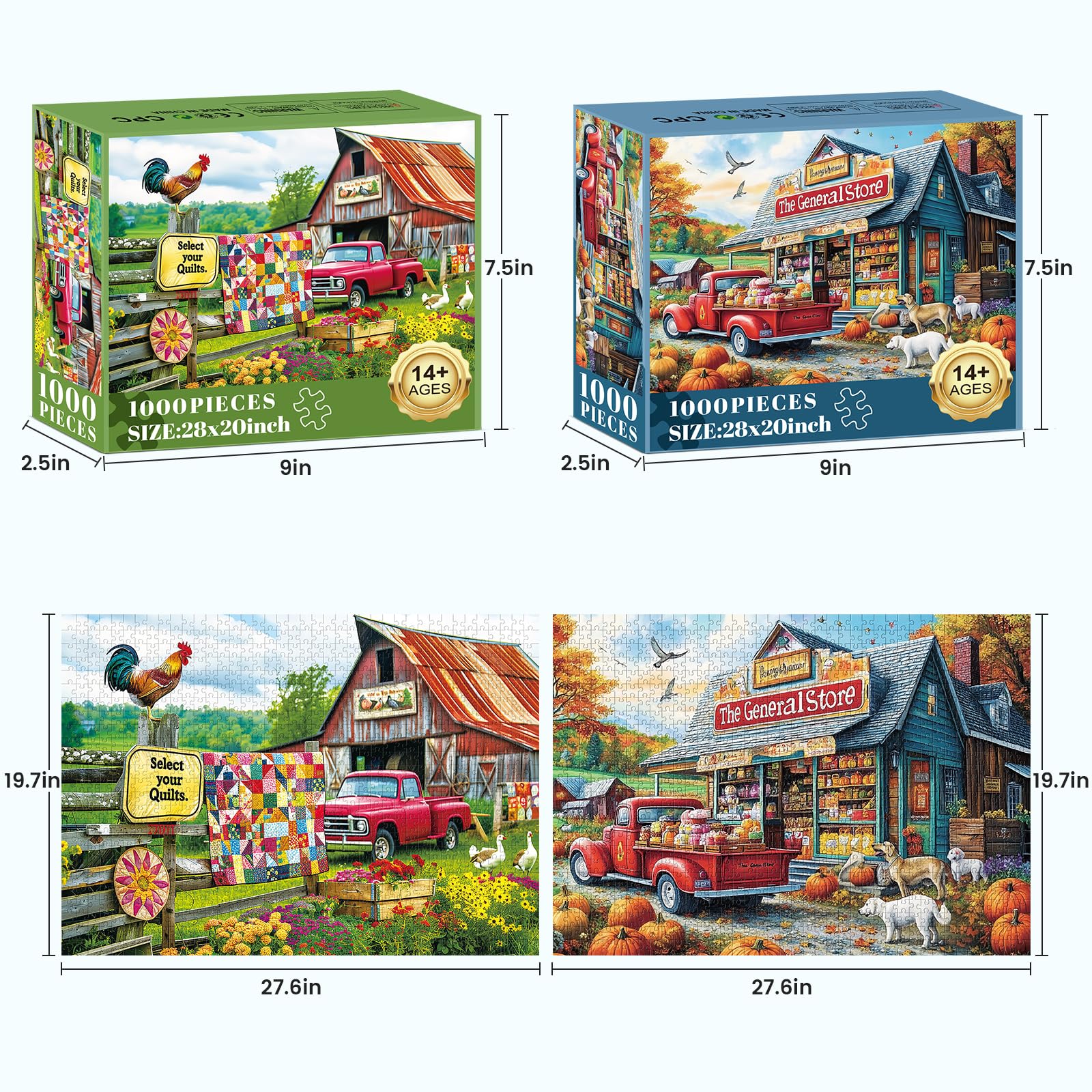 ラスカル ジグソーパズル カントリーラック 1000ピース Amazon | ラスカル カントリーラック 1000ピース ジグソーパズル