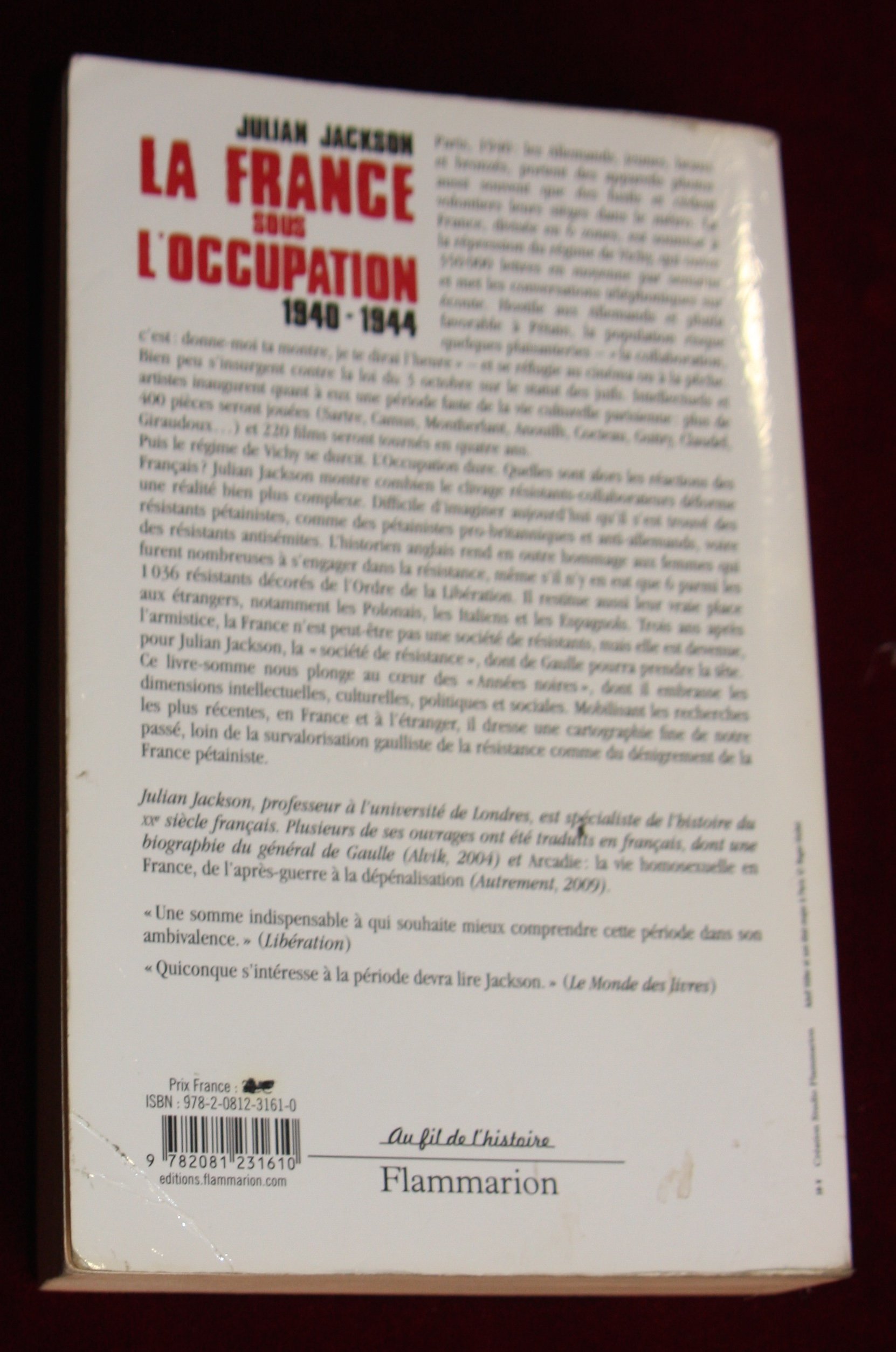 La France sous l'Occupation