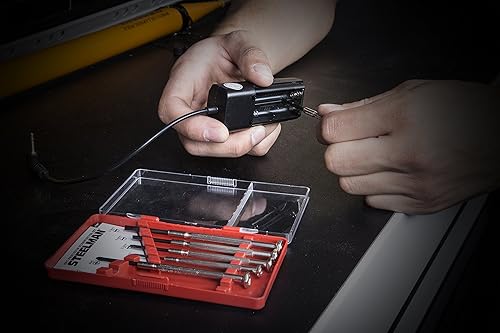 Miniatura 4 de STEELMAN 41776 juego de desarmadores de precisión con cabezal plano y Phillips largo, 6 unidades