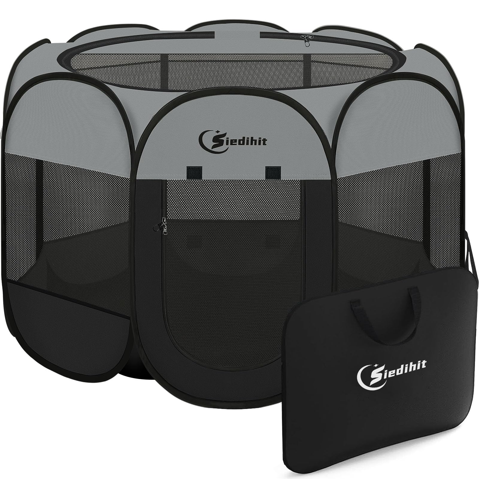 Siedihit Playpen for Extra Large Dog Cat, Dogs Tent Crate Cage