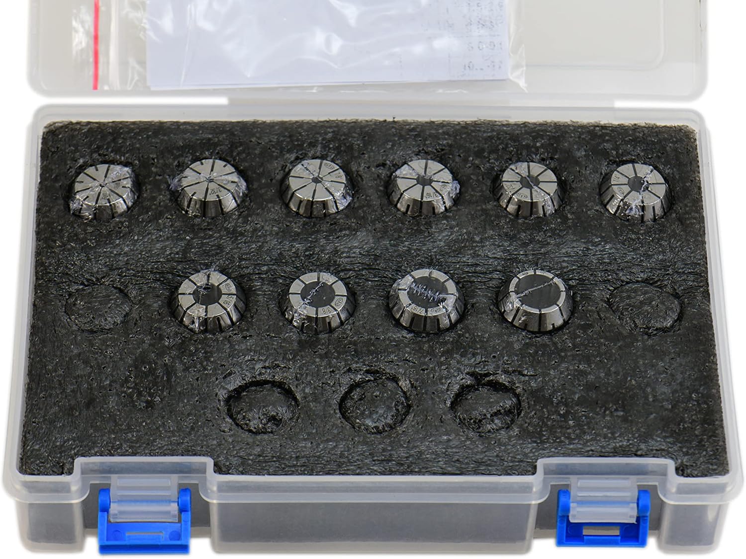 Shars 10 PCS 1/16-1/2" Precision ER20 Collet Set 202-6491 S[