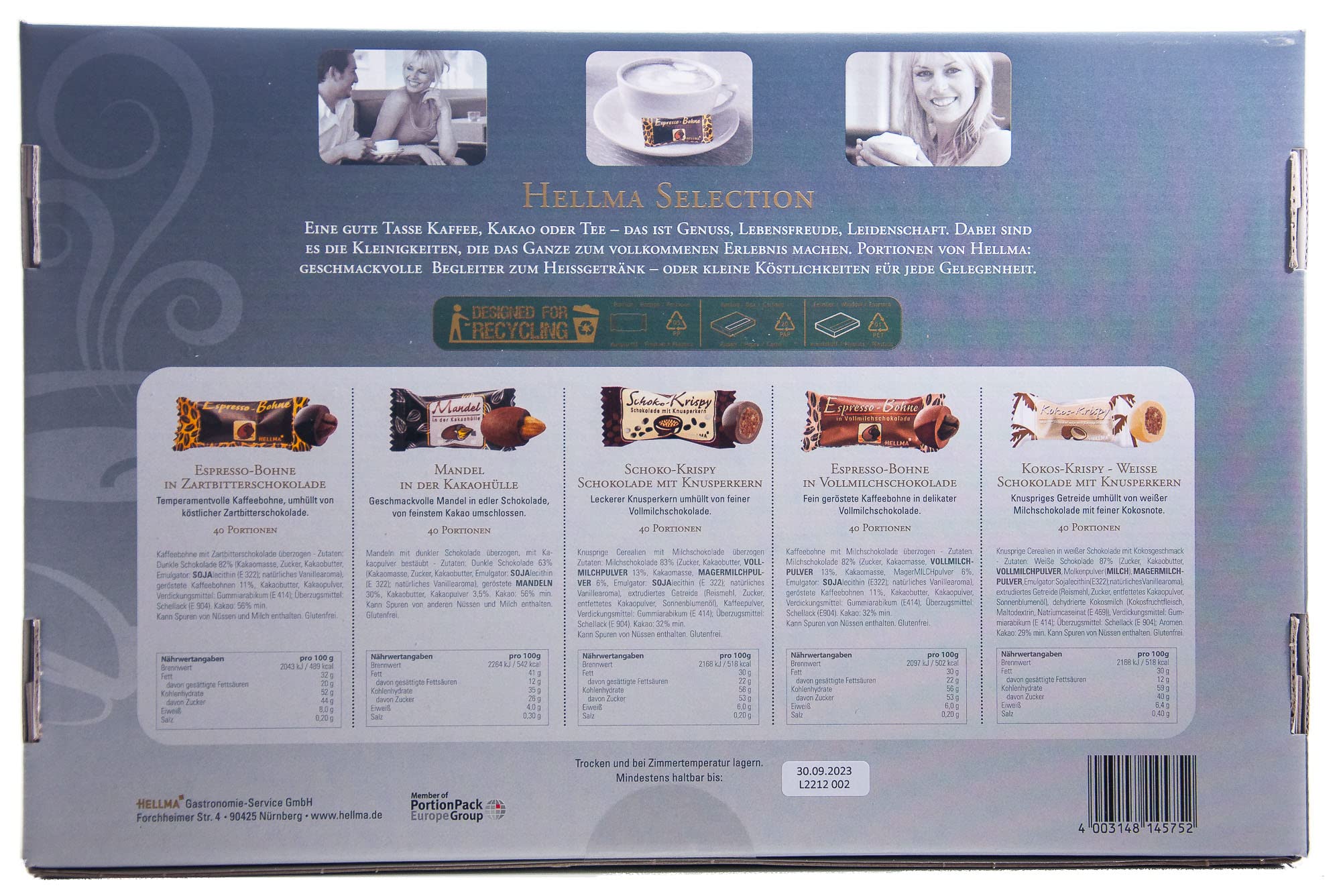 Selection Box HELLMA 60000138 5x 40ST