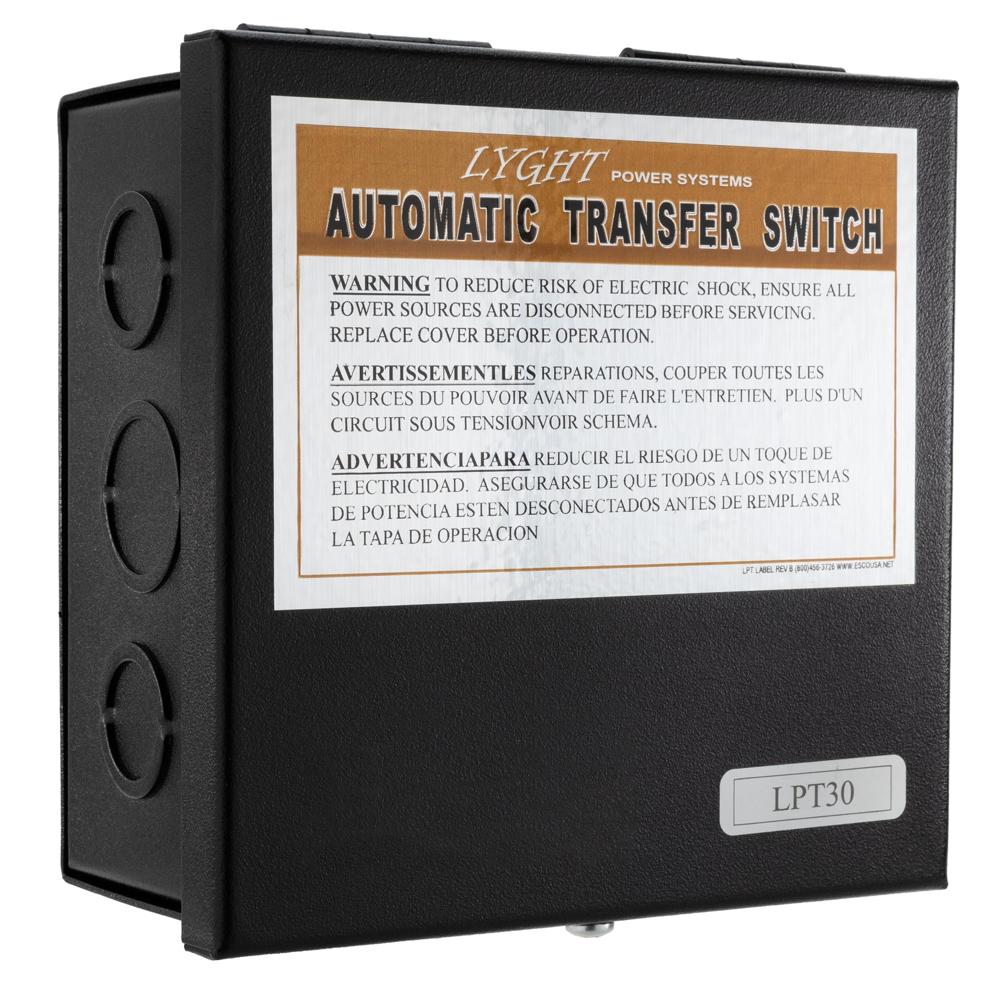 RecPro RV 30 Amp Automatic Transfer Switch | 120V | 4.5KW: Amazon