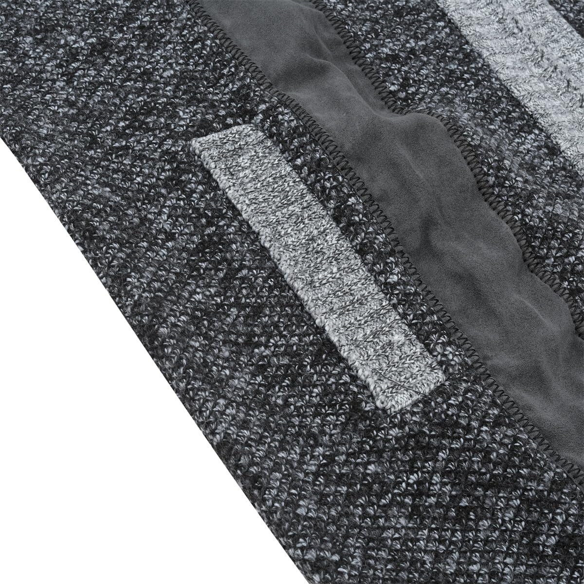 Allthemen Cardigan da Uomo con Collo Alto e Cerniera Maglione Foderato Grosso per l'inverno