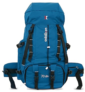addixon 70L Travel Backpack with Shoe Compartment - Ideal for Hiking, Trekking, and Wanderlust Travelling