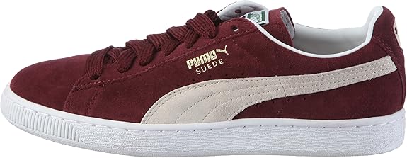 puma sneakers suede maroon