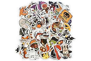Halloween Stickers 100 Pcs Halloween Vinyl Stickers