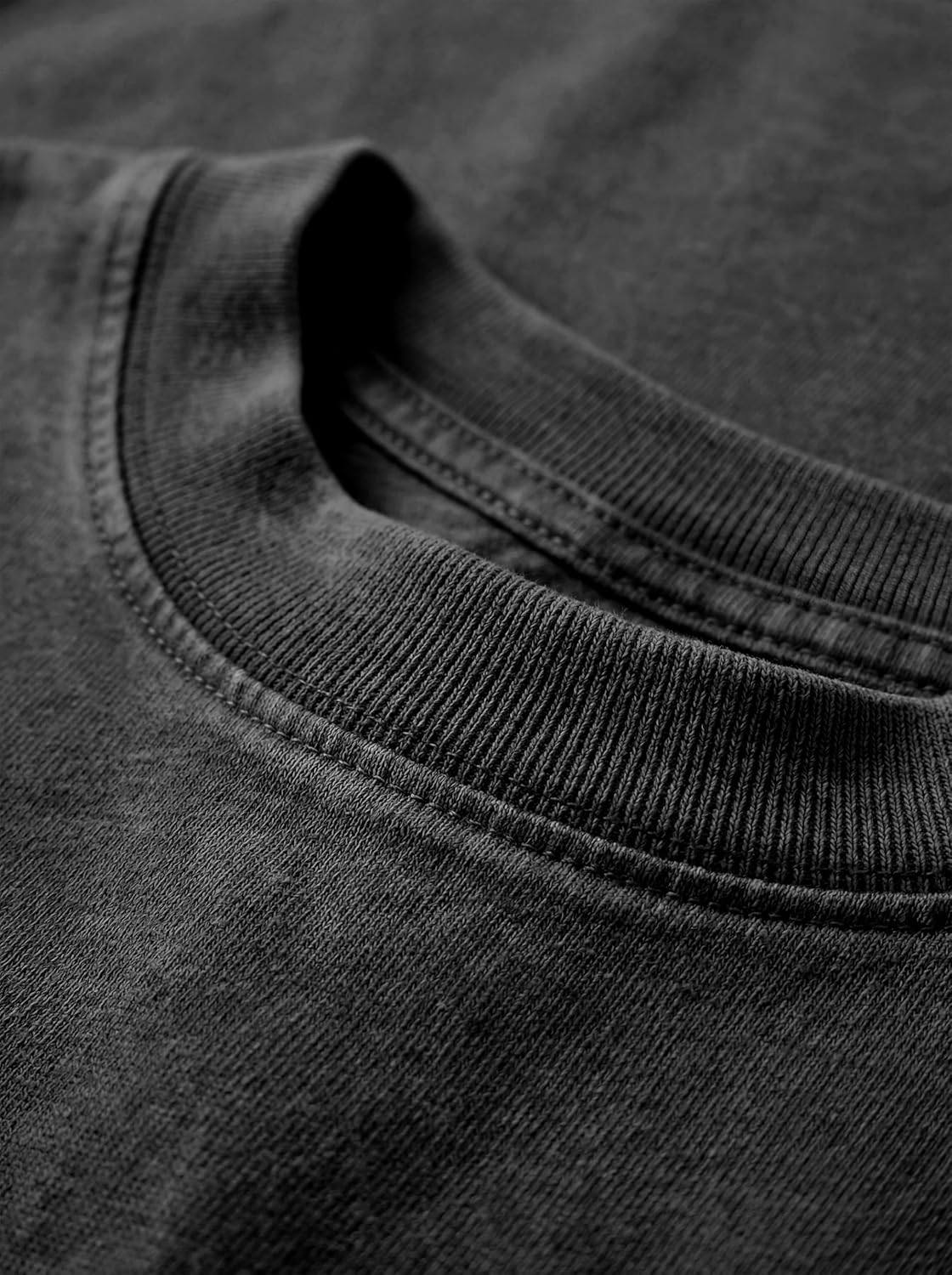 JMIERR 2 Pack Oversized T Shirts for Men Women Vintage Wash 100% Cotton Crewneck Heavyweight Tee Tops - Image 4