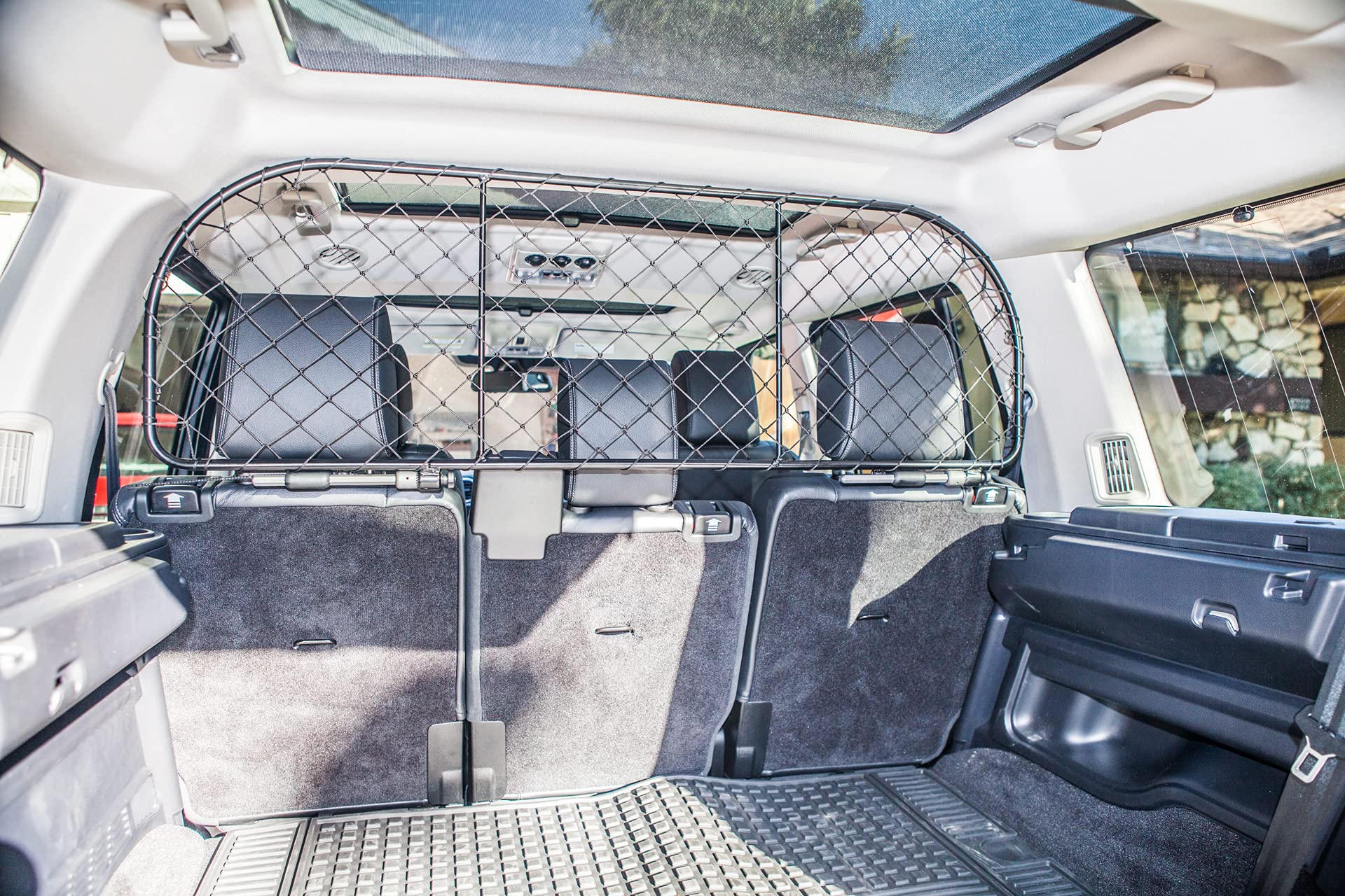 ERGOTECH Trennnetz Trenngitter Hundenetz Hundegitter für Land Rover Discovery 3 und 4 (2004-2016)
