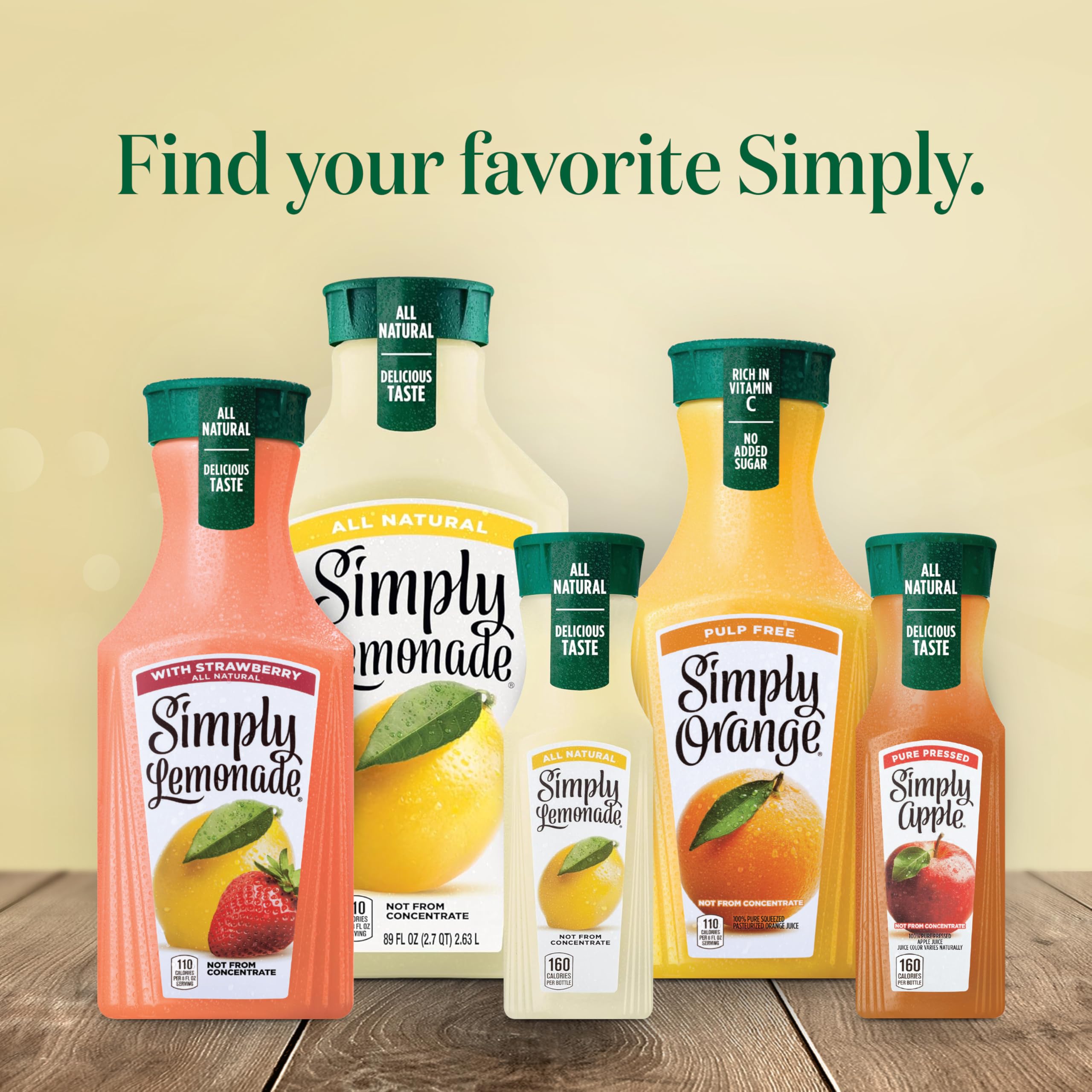 Simply Peach Juice Drink, 52 Fl Oz Bottle