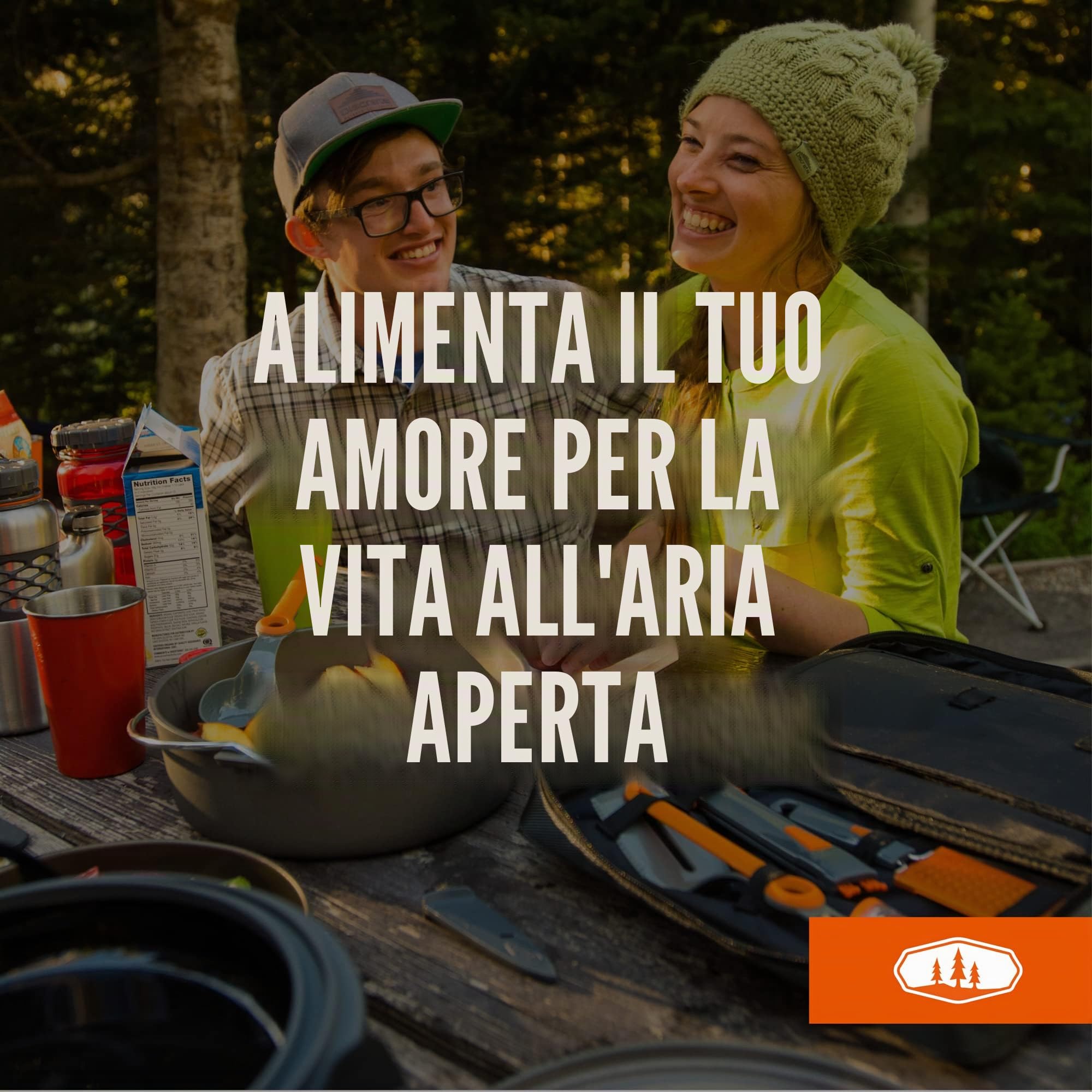 GSI Outdoors - Kit Destination Kitchen Set da Cucina Portatile da 24 pezzi. per Viaggio Camper Escursione