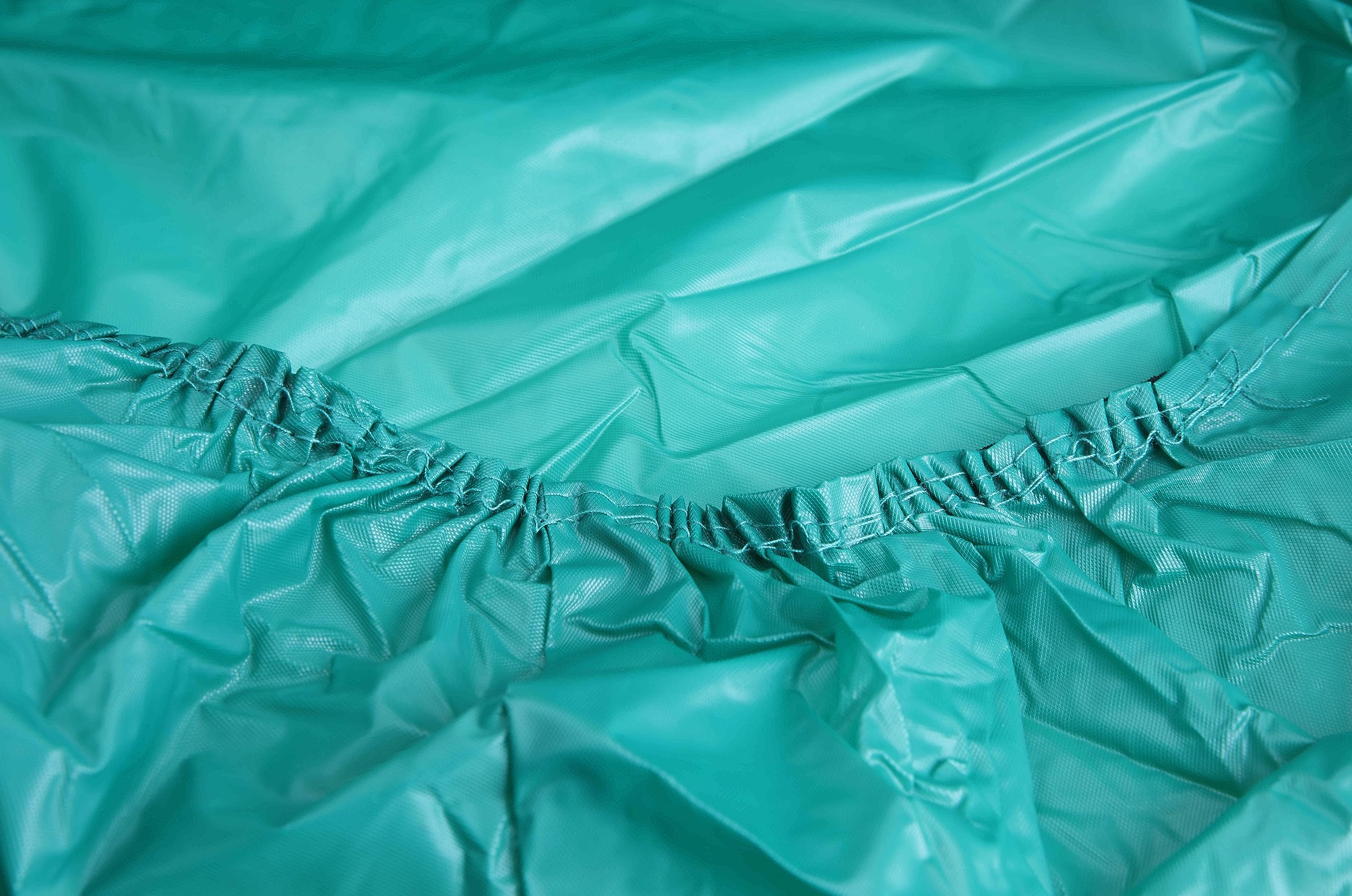 Telo Copri Biliardo Professionale,Verde & D'argento , 7"& 8" Copertura Biliardo,Copertura Tavolo Biliardo (Green 7 ft)