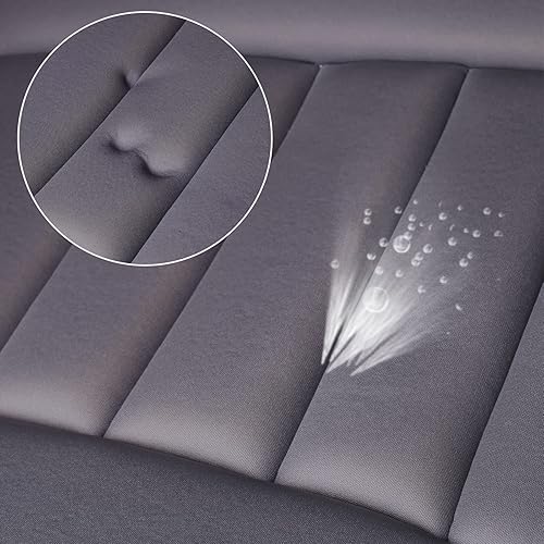 Miniatura 9 de Cojín de asiento de automóvil de alta calidad, cojín para el conductor con espuma viscoelástica cómoda y parte inferior de goma antideslizante,