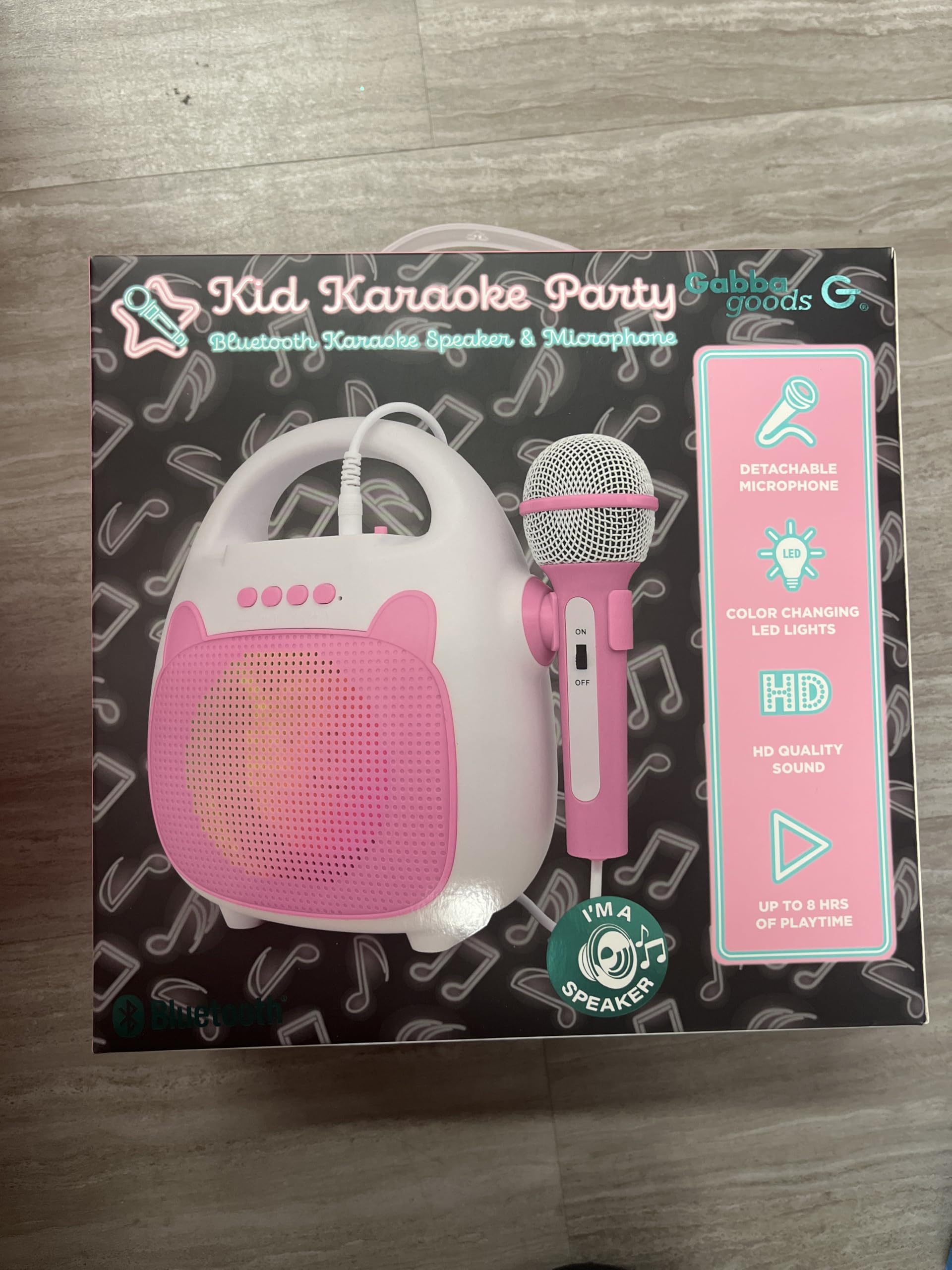 Kids Cat Karaoke Speaker and Mic : Toys & Games