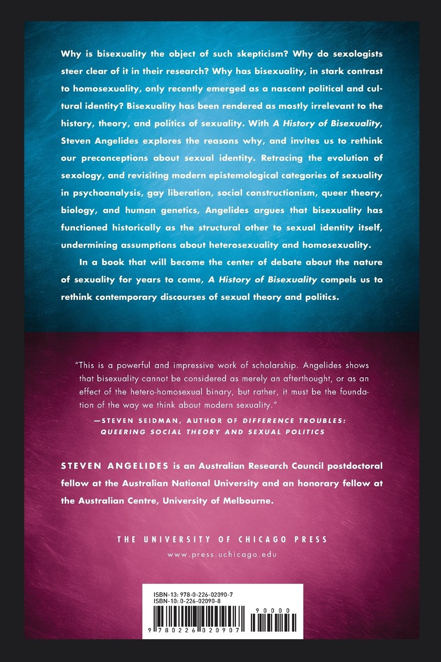 A History of Bisexuality (The Chicago Series on Sexuality, History, and Society)