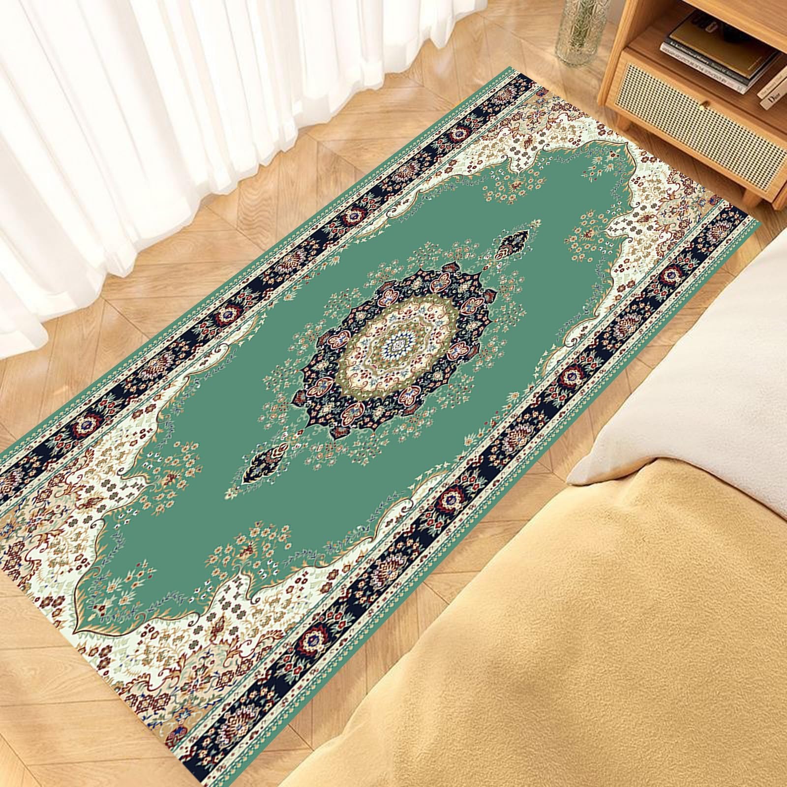 Tappeto Cucina, Passatoia Cucina 80 x 230 cm Antimacchia e Antisfilo, Vari Colori e Misure, Fatto su Misura, Tappeto Natalizio Cucina per Bagno, Ingresso, Camera da Letto, I