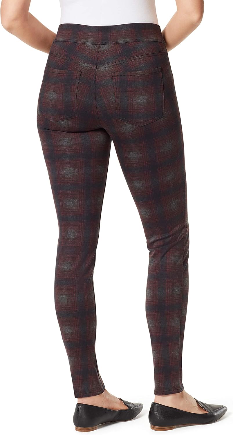 Gloria Vanderbilt Womens Avery Slim Pull on Pant Petite - Image 3