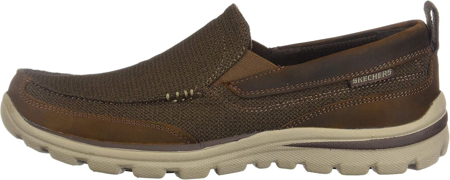Skechers Men's Superior Milford Loafer 6.5 Brown