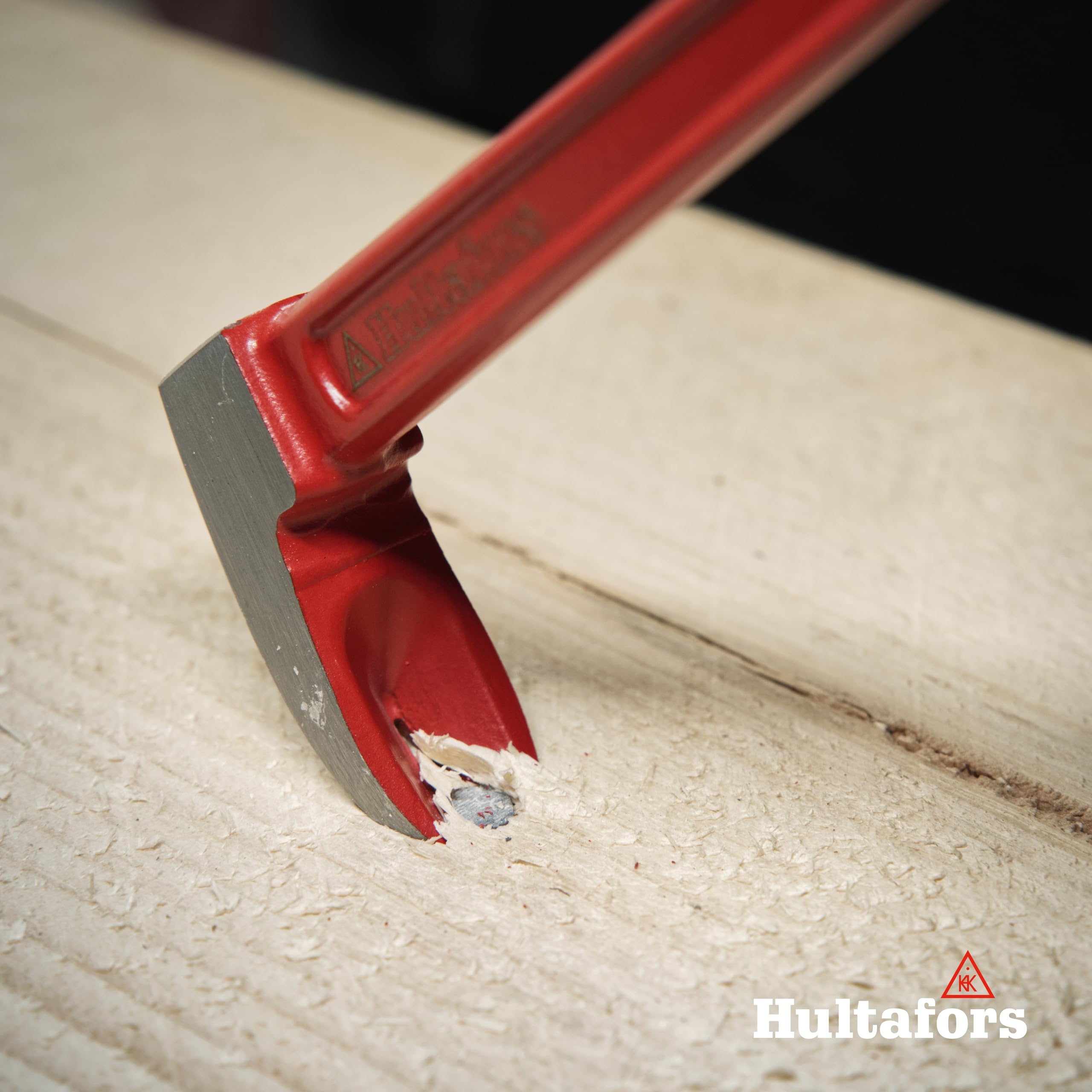 Hultafors 824210 Extracteur de clous en acier au bore, extra robuste, fer à levier 3 en 1, outil de démolition pour artisans