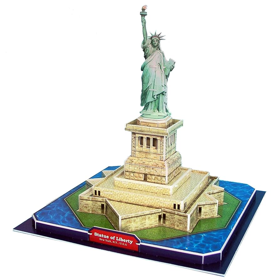 Amazon.com: Daron Statue of Liberty 3D Puzzle, 39-Piece