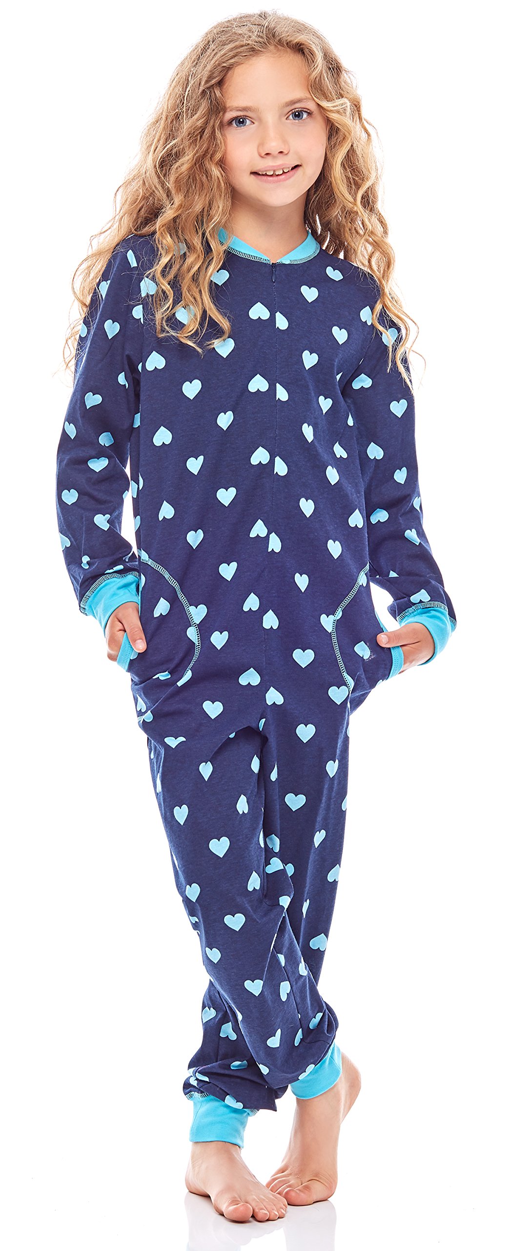 Merry Style Combinaison Pyjama Grenouillère Manche Longue Pantalon Vêtement d'Intérieur Fille MS10-186