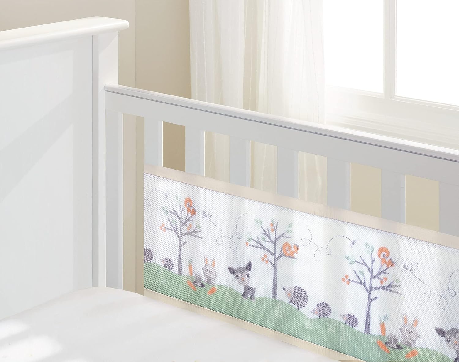 BreathableBaby Breathable Mesh Cot Liner — Classic Collection