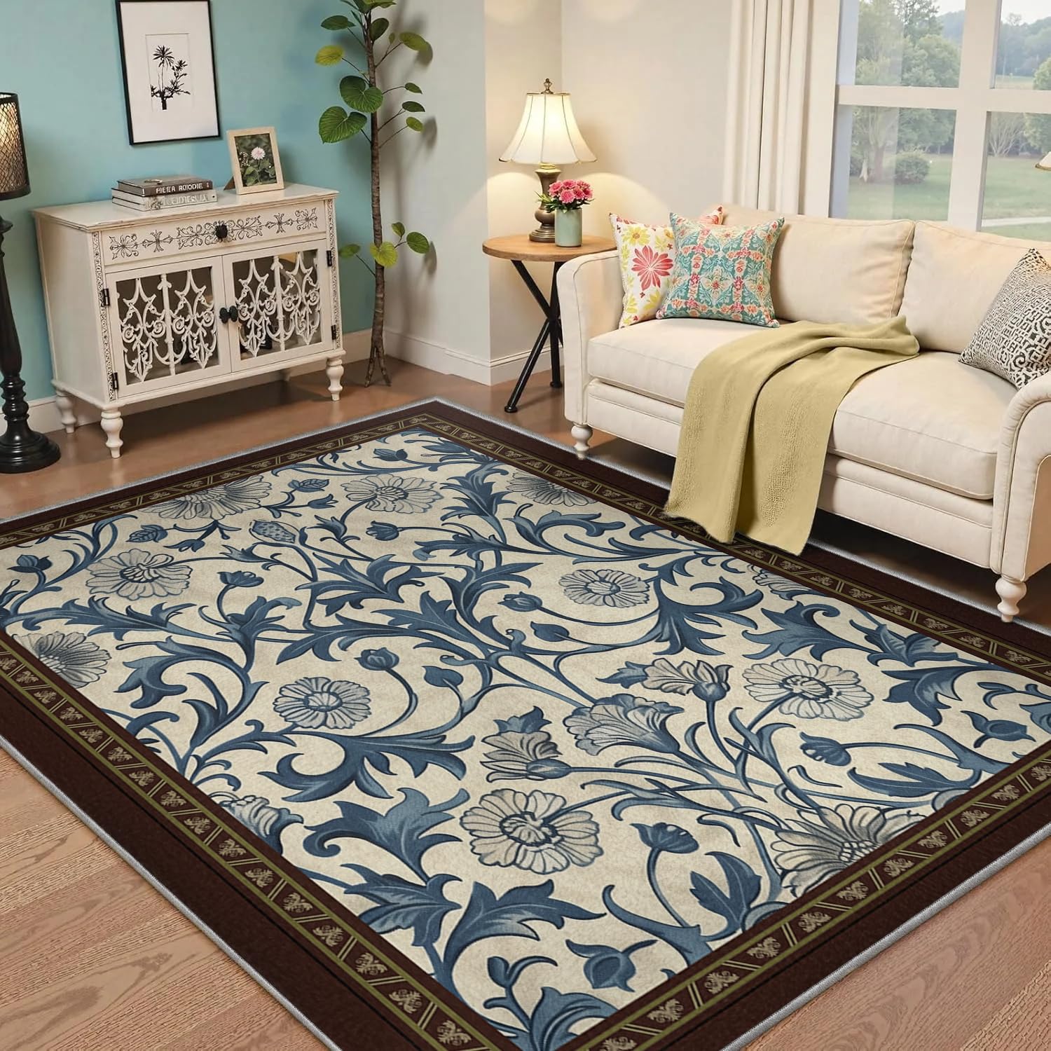 Tapis vintage à boutons de célibataire pour sécuriser les sols glissants