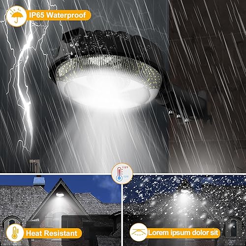 Miniatura 6 de Maliralt LED Barn Light Dusk to Dawn Outdoor Lighting 150W Barn Lights Outdoor IP65 Waterproof Area Street Light for Farmhouse Barns Garage Yard