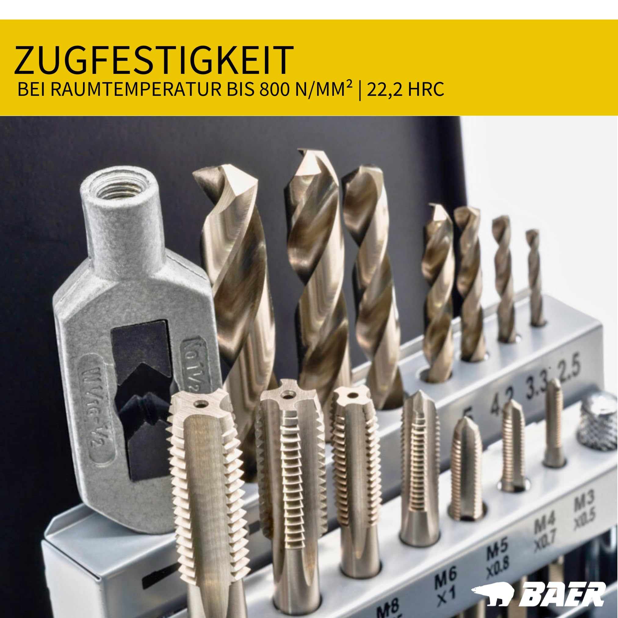 Decdeal 32-teiliges HSS-Gewindebohrer- und Schneideisen-Set, metrischer Decdeal 32-teiliges HSS-Gewindebohrer- und Schneideisen-Set, metrischer