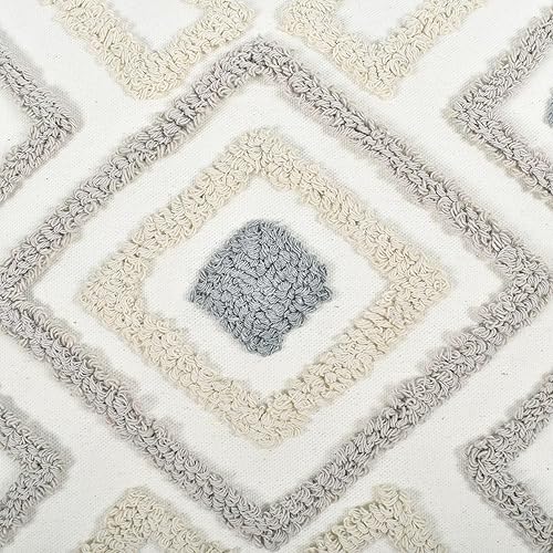 Miniatura 10 de Bonita funda de cojín rectangular de arpillera de algodón con decoración de Navidad bonita y brillante, funda de cojín para sofá y sala de estar, 12